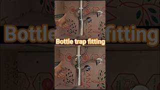 how to install bottle trap wash basin// #plumbing #shortvideo
