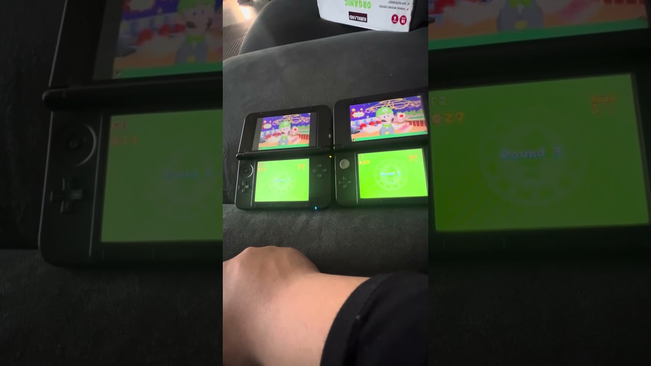 New super Mario bros. DS minigames: 2 players via DS Download play (read description and comment)