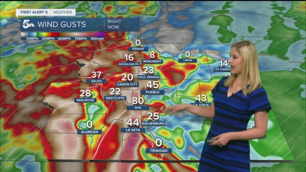 High winds and extreme fire danger to kick off the week - YouTube