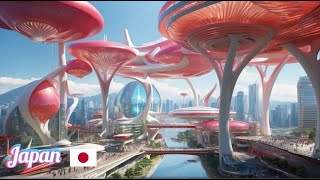 Asking ai how each futuristic city would look in 2030. #ai #midjourney