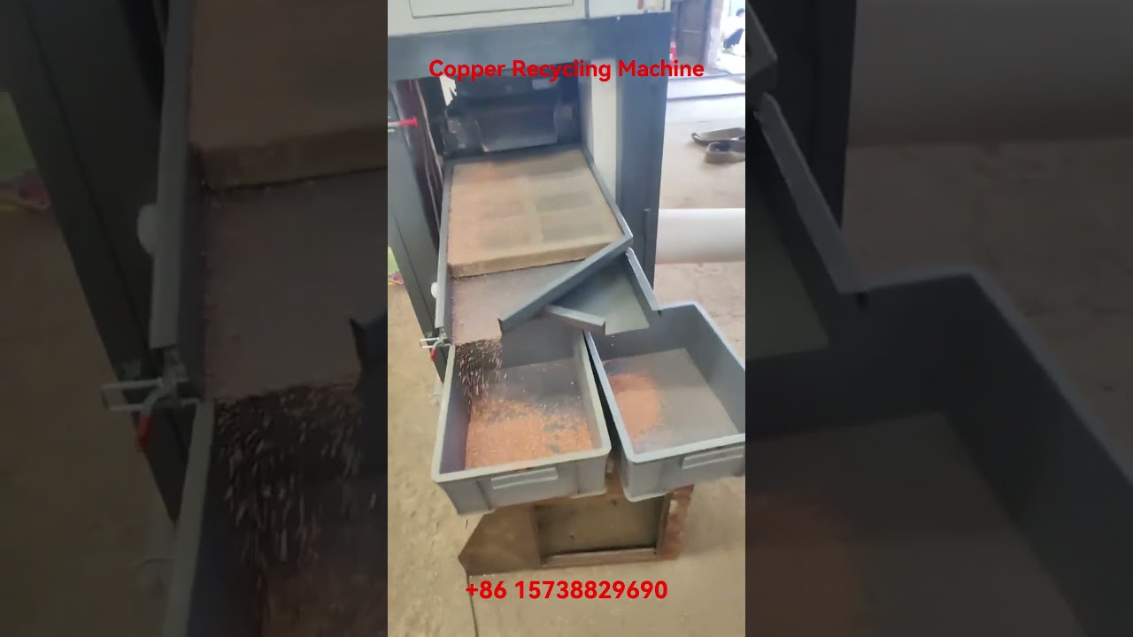 Automatic Cable Wire Recycling Machine Scrap Copper Granulator Machine Wire Cable Crusher Machine