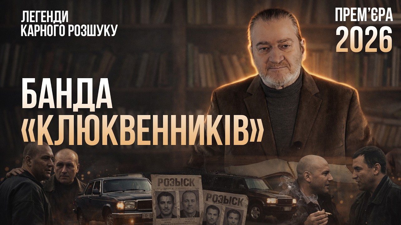ПРЕМ'ЄРА 2026! БAHДA КЛЮКВЕННИКІВ | Легенди карного розшуку #детектив