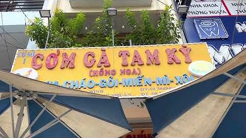 Cơm Gà Tam Kỳ - Hồng Ngọc - Bàu Cát Tân Bình, món ngon cho người Quảng xa quê