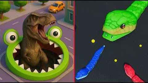 Hole.io Vs Bite Blitz Max All Levels Gameplay Android,iOS NEW UPDATE