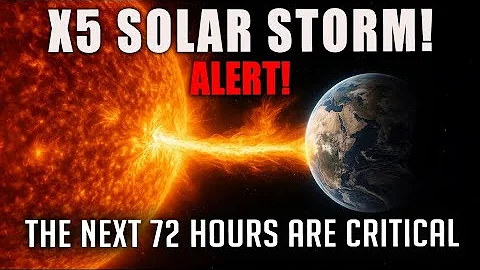X5 Solar Flare Hits Earth: Prepare For What's COMING IN The NEXT 72 Hours!