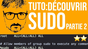 Comment bien utiliser sudo #2 ⭐️⭐️ [Intermédiaire]