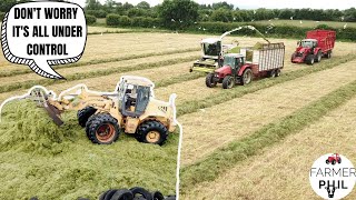 SPEND THE DAY ON THE SILAGE PIT WITH ME | SILAGE 2022