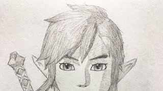 Drawing Link | The Legend Of Zelda Breath Of The Wild