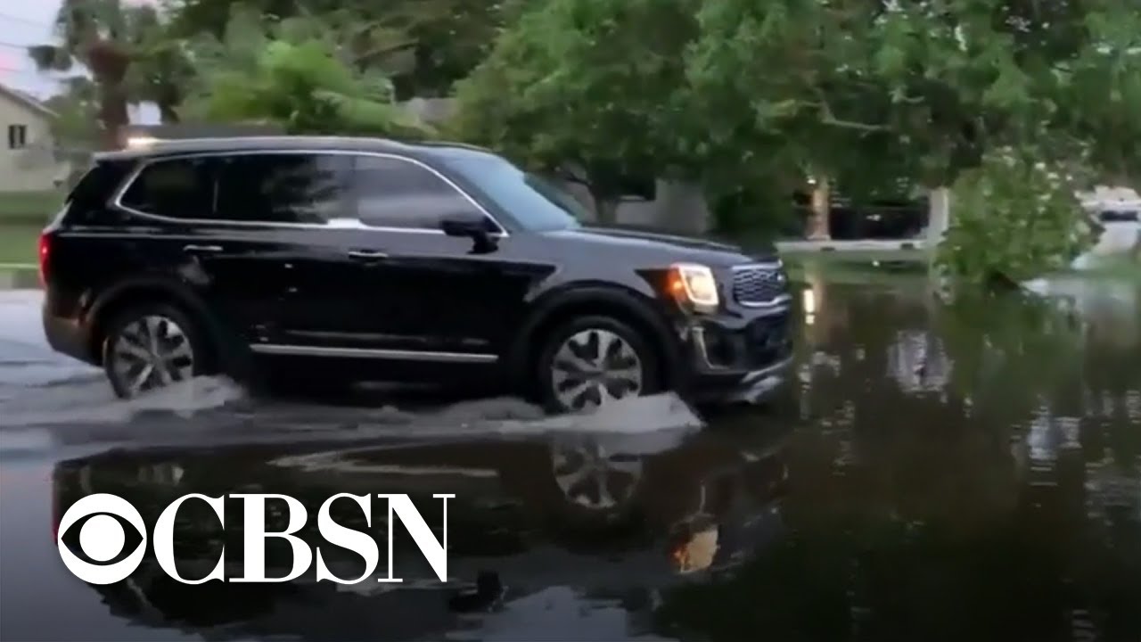 Tropical Storm Eta churns toward the Florida coast - YouTube