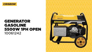 KRISBOW GENSET DUAL STARTER 5500W - 10061242