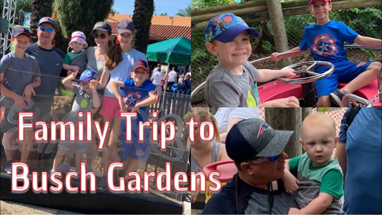 Busch Gardens Day With A A Big Family Season Passes For The Win
