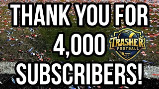 Thank You For 4,000 Subscribers!