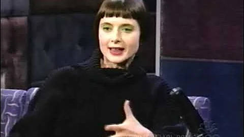 Isabella Rossellini (1999) Late Night with Conan O...