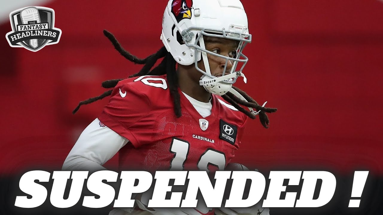 NFL suspending Cardinals WR DeAndre Hopkins six games for ...