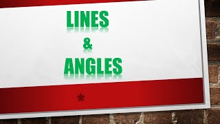 Lines And Angles By Classesforyou Whats Is Lines And Angles Lines And Angles Introduction