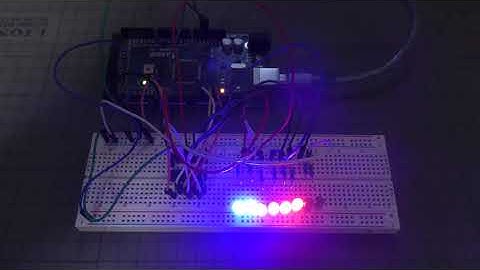 【Arduino入門】シフトレジスタ （74HC595）を使って複数のLEDランプを制御