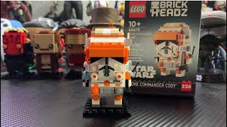 LEGO Star Wars 40675 Clone Commander Cody BrickHeadz Set Review