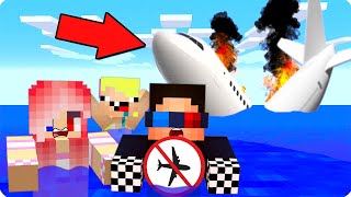 ✈️Мы Пережили Крушение Самолёта В Океан В Майнкрафт! Шеди Леска И Нубик Minecraft