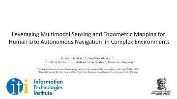 [IROS2023] Leveraging Multimodal Sensing and Topometric Mapping for Human-Like Autonomous Navigation