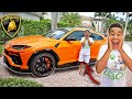 11 Year Old Gets a 2021 LAMBORGHINI Urus | FamousTubeFamily