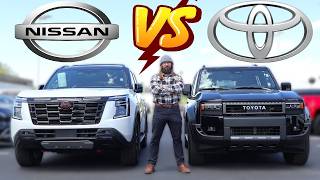 NOT EVEN CLOSE! //2026 Nissan Armada PRO-4X vs 2027 Toyota Land Cruiser//