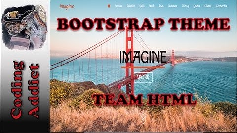 Bootstrap Theme 21 - Team HTML