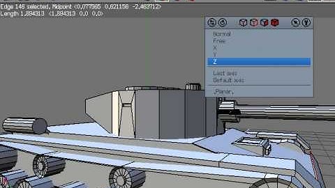 Wings3D modelling : IS + Tiger = this IS Tiger tank [2/2]
