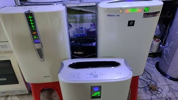 Tâm sự về lọc khí Nhật bãi, Sharp Kc Y80 W80 C150