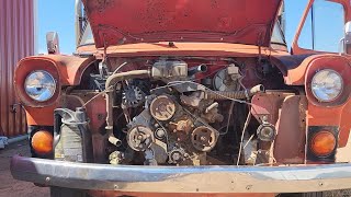 “English F350” MK1 Transit. York Diesel Broken Timing Belt Repair. Is It Dead?