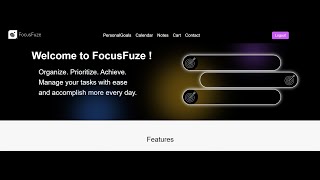 🚀 FocusFuze Demo | The Ultimate Productivity Tool! MERN Stack Task Manager | Full Demo