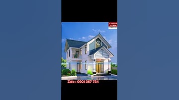 Nhà gác lửng mái thái hiện đại #house