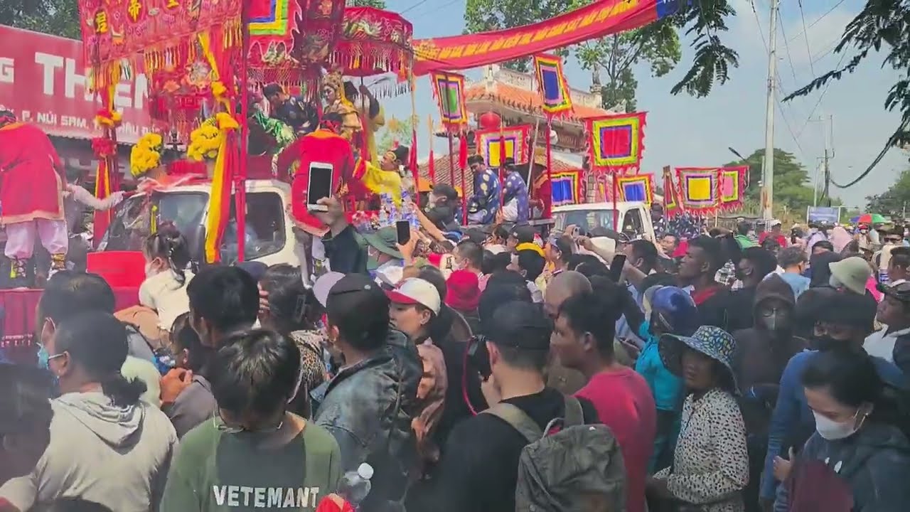 Lễ Nghinh Ông Núi Sam Châu Đốc ngày 15 tháng Giêng năm 2025 (âm lịch)