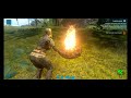 Ark survival evolved mobile  how to do campfire and how to cook the food arksurvival openworld v
