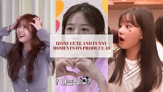 Izone Cute & Funny Moments on Produce 48 (Part 1)