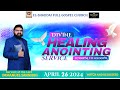 Immanuel sannidhi  divine healing  anointing service  elshaddai prayer tower  260424