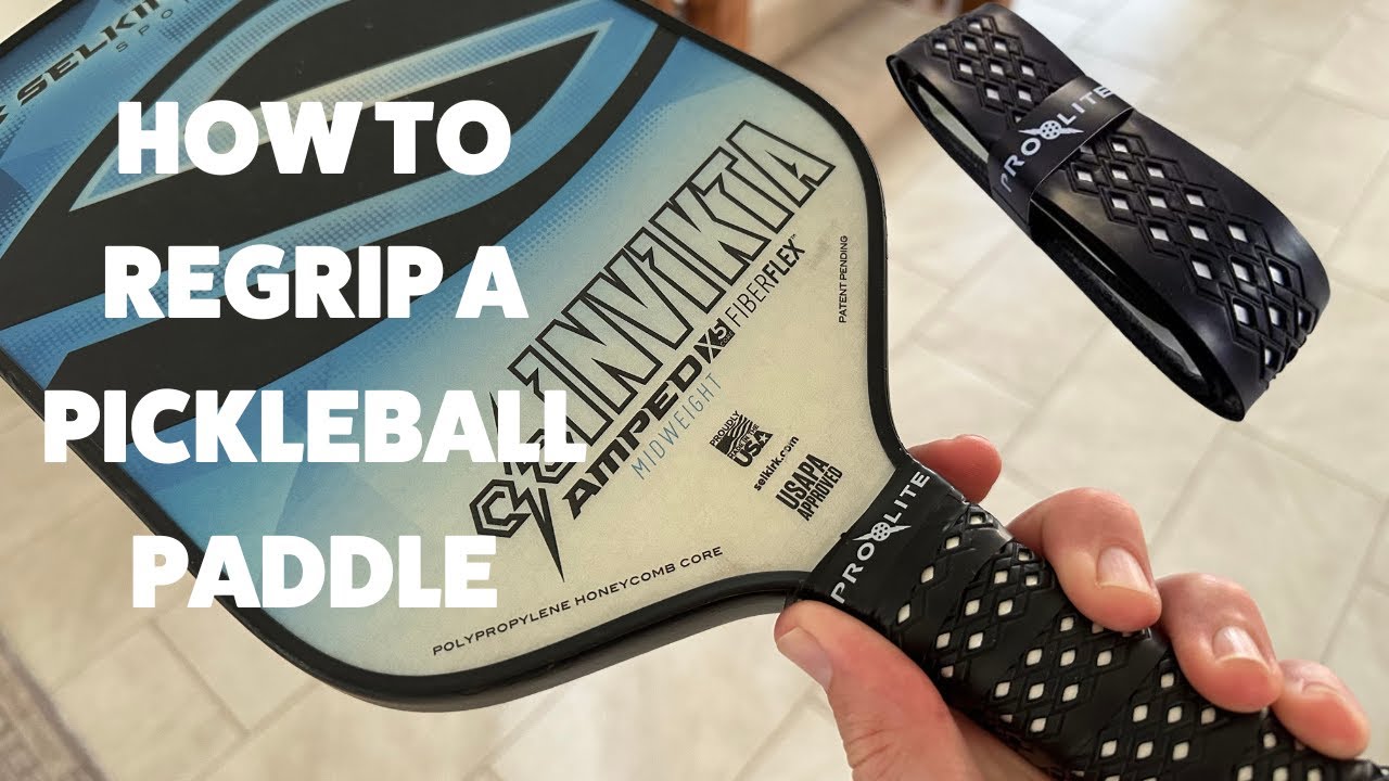 How To Regrip The BEST PICKLEBALL PADDLE GRIP Prolite Diamond Grip how-to-regrip-the-best-pickleball-paddle-grip-prolite-diamond-grip