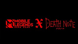 Loading Screen MLBB X DEATH NOTE