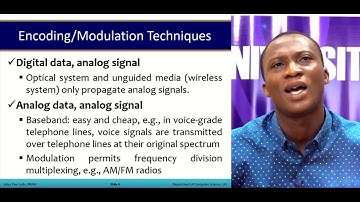 CSIT 302: Data Communication - Session 5: - Signal Encoding Techniques