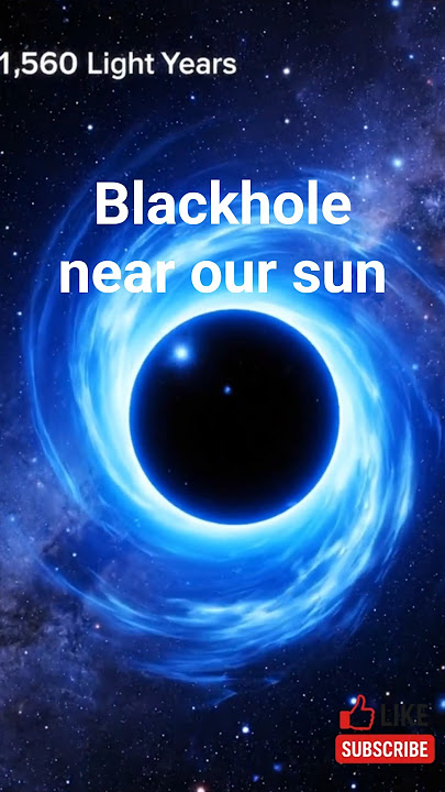 A Black Hole Is Lurking Near the Sun #space #shorts