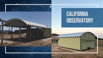 Observatory with Motorized Steel Roofing System