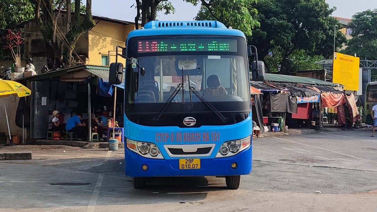 Lộ trình xe buýt tuyến 118 Hà Nội (lộ trình tạm thời từ 28/11/2024): Bến xe Sơn Tây - QL32 - Bất Bạt