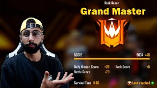 FREE FIRE 🔥 Grandmaster 🔫 فري فاير : الكراند ماستر في آخر السيزون