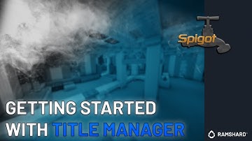 How To Use TitleManager | Spigot Tutorial