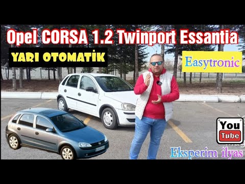 OPEL CORSA 1.2 Essentia YARI OTOMATİK ( Easytronic) ARAÇ TANITIMI VE TEKNİK #opel #opelcorsa #corsa