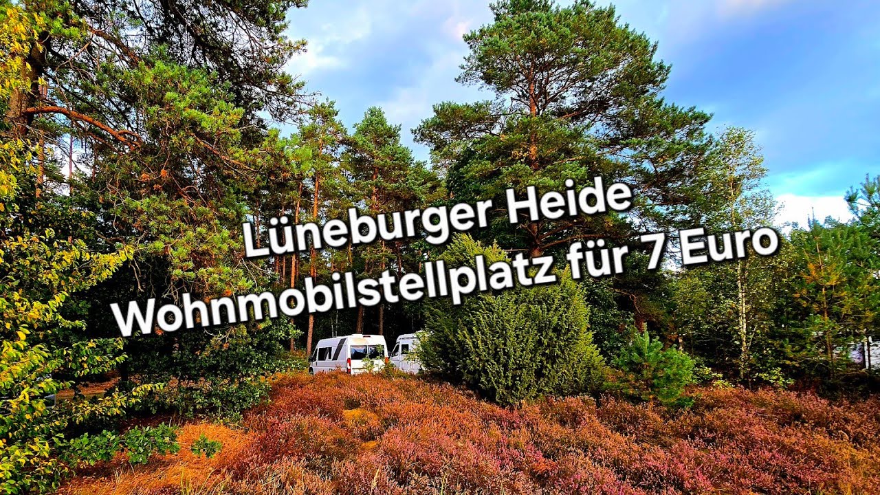 Wohnmobilstellplatz Schwindebecker Heide / Lüneburger Heide - Stellplatzvorstellung & Schwindequelle