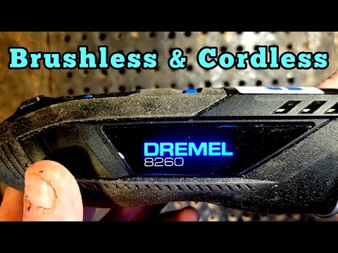 Showing The New Brushless, Cordless, Most powerful Dremel 8260 