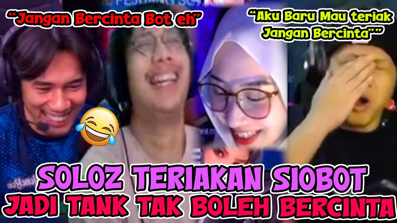 SOLOZ TERIAKAN JANGAN BERCINTA KAT HADAPAN OBOT DAN DIBO 🤣😂 !!