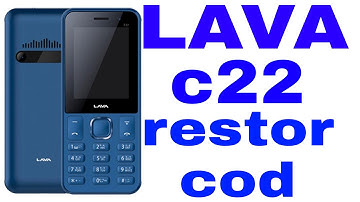 Easy lava c22 reset code!