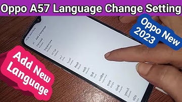 Oppo A57 language Change // Add new Language