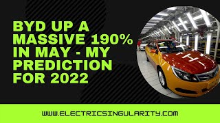 BYD up a massive 190% in May - my prediction for 2022